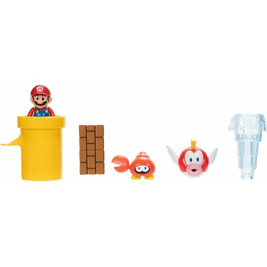 BLISTER DIORAMA SPARKLING WATERS SUPER MARIO BROS 6CM image 0