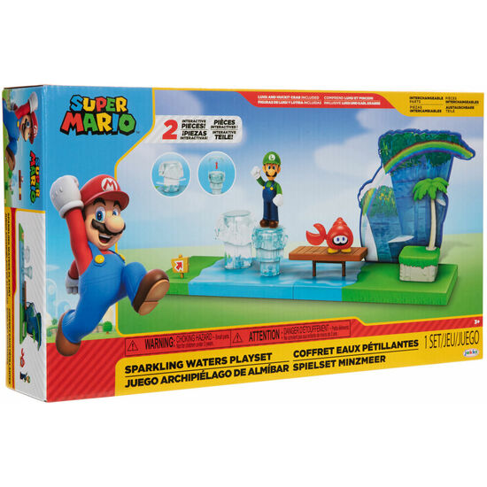 PLAYSET SPARKLING WATERS SUPER MARIO BROS 6CM image 0