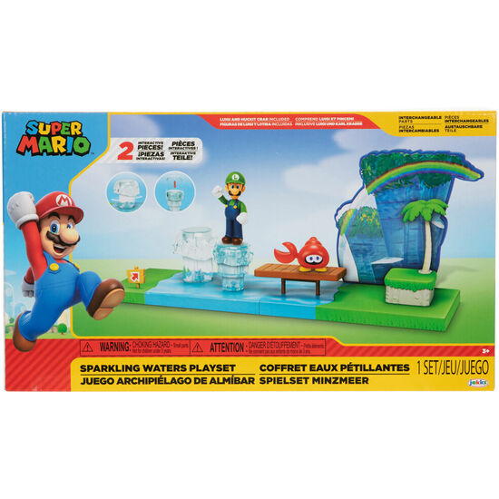 PLAYSET SPARKLING WATERS SUPER MARIO BROS 6CM image 1