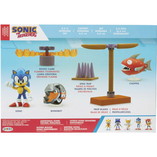BLISTER DIORAMA WAVE 2 SONIC THE HEDGEHOG 6CM image 1