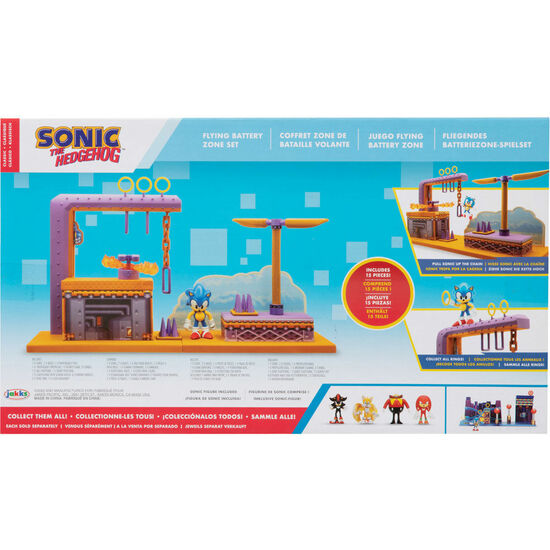 PLAYSET FLYING BATTERY ZONEONIC SONIC THE HEDGEHOG 6CM image 1