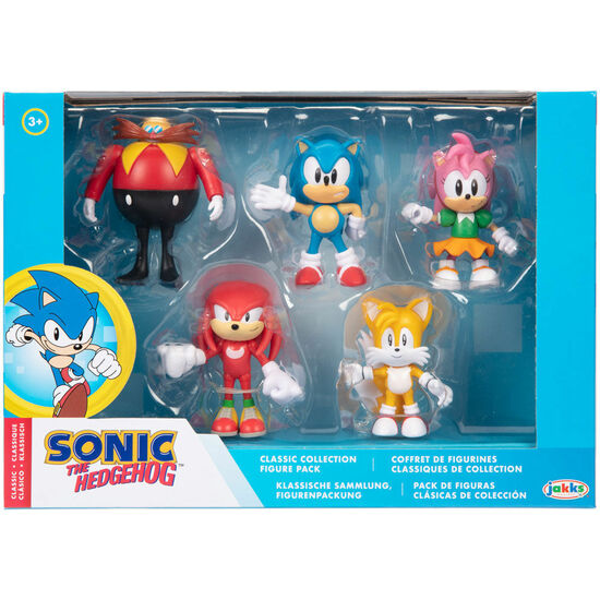 BLISTER 5 FIGURAS SONIC THE HEDGEHOG 6CM image 0