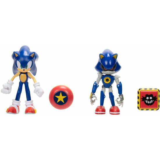 SET FIGURAS SONIC & METAL SONIC - SONIC THE HEDGEHOG 10CM image 2