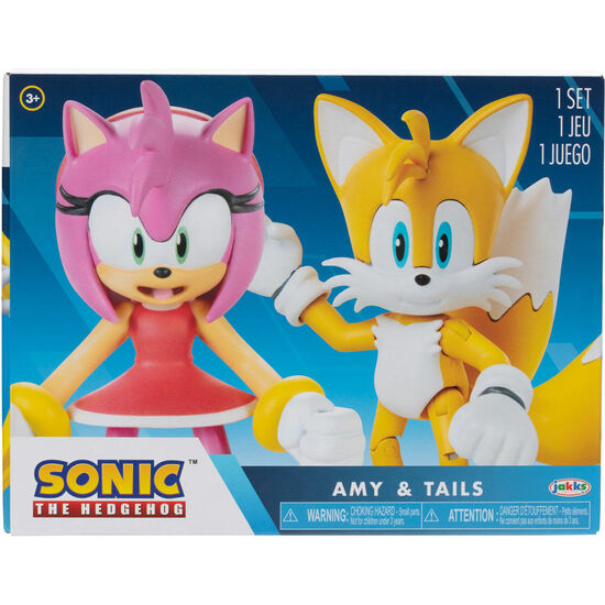 SET FIGURAS TAILS & MODERN ARMY SONIC THE HEDGEHOG 10CM image 0