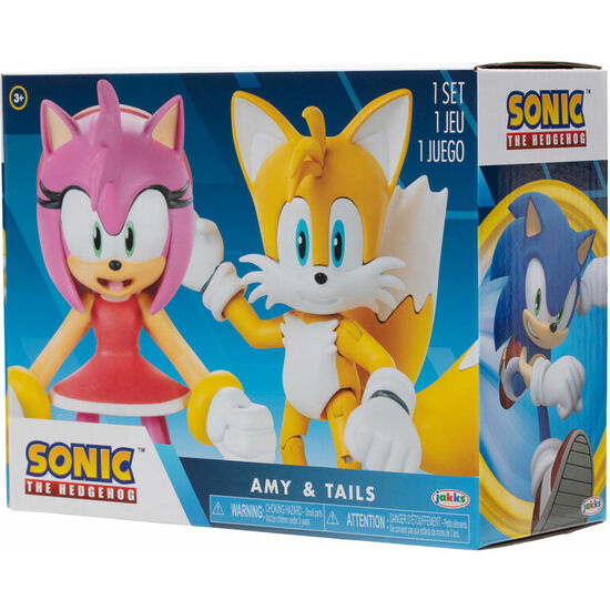 SET FIGURAS TAILS & MODERN ARMY SONIC THE HEDGEHOG 10CM image 1