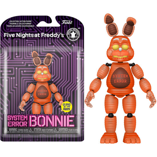 FIGURA ACTION FIVE NIGHTS AT FREDDYS SYSTEM ERROR BONNIE image 0