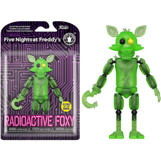 FIGURA ACTION FIVE NIGHTS AT FREDDYS RADIOACTIVE FOXY image 0