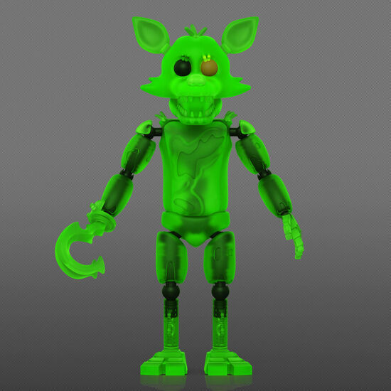 FIGURA ACTION FIVE NIGHTS AT FREDDYS RADIOACTIVE FOXY image 2