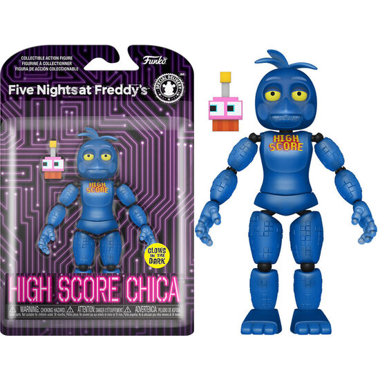 FIGURA ACTION FIVE NIGHTS AT FREDDYS HIGH SCORE CHICA image 0