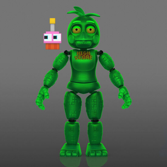 FIGURA ACTION FIVE NIGHTS AT FREDDYS HIGH SCORE CHICA image 2