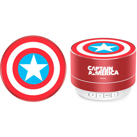 ALTAVOZ PORTATIL INALAMBRICO CAPITAN AMERICA MARVEL image 0