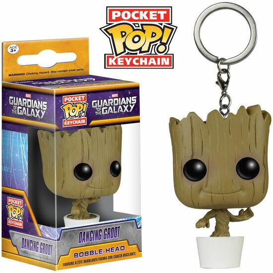 LLAVERO POCKET POP GUARDIANS OF THE GALAXY BABY GROOT image 0