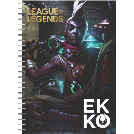 CUADERNO A4 LEAGUE OF LEGENDS image 0