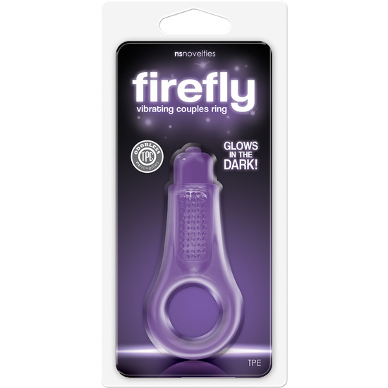 FIREFLY COUPLES RING PURPLE image 1