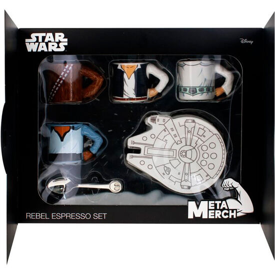 SET TAZAS ESPRESSO REBEL STAR WARS image 2