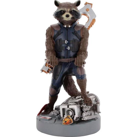 CABLE GUY SOPORTE SUJECION ROCKET RACCOON GUARDIANES DE LA GALAXIA MARVEL 20CM image 0