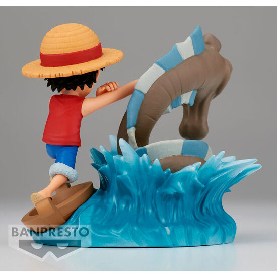 FIGURA MONKEY D LUFFY VS LOCAL SEA MONSTER LOG STORIES ONE PIECE 7CM image 3