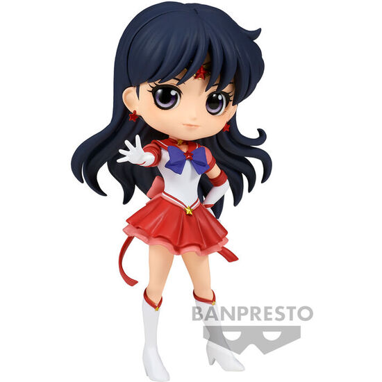 FIGURA ETERNAL SAILOR MARS VER.A PRETTY GUARDIAN SAILOR MOON COSMOS THE MOVIE Q POSKET 14CM image 0