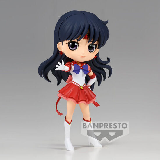 FIGURA ETERNAL SAILOR MARS VER.A PRETTY GUARDIAN SAILOR MOON COSMOS THE MOVIE Q POSKET 14CM image 1