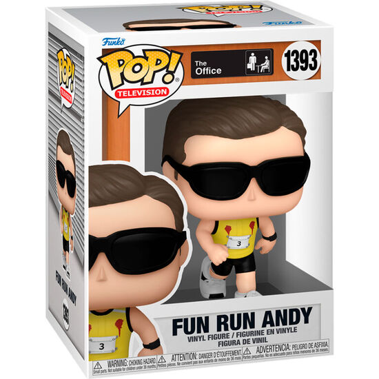 FIGURA POP THE OFFICE FUN RUN ANDY image 0
