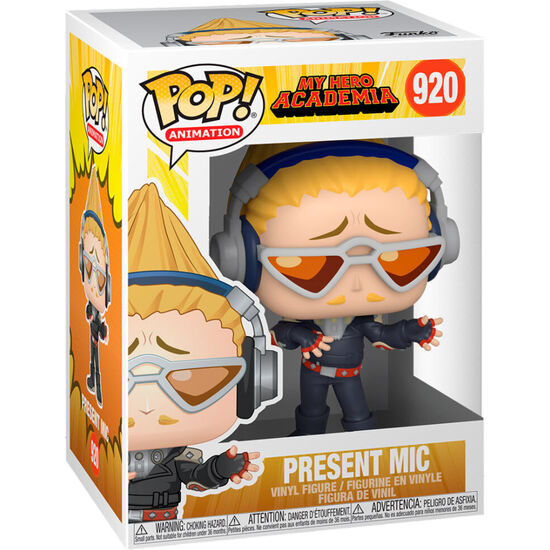 FIGURA POP MY HERO ACADEMIA PRESENT MIC image 2