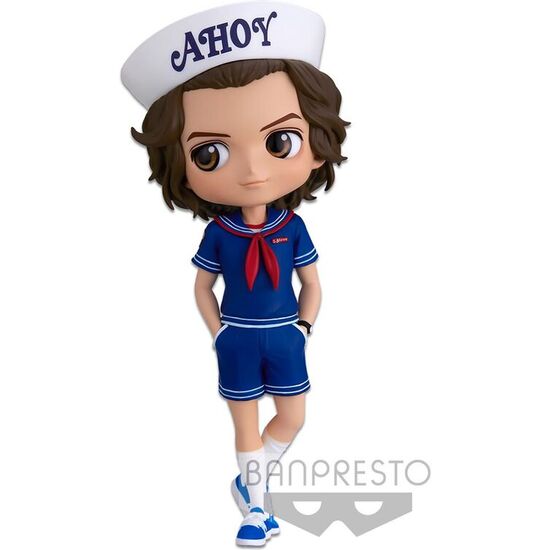 FIGURA STEVE STRANGER THINGS Q POSKET 14CM image 0