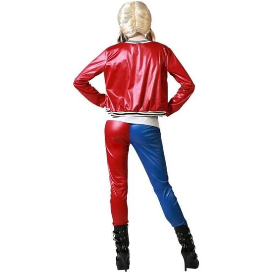 DISFRAZ ARLEQUIN AZUL CONJUNTO MUJER ADULTO Talla - TALLA M-L image 1