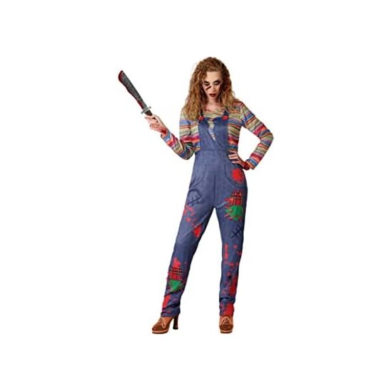 DISFRAZ MUÑECA SANGRIENTA ADULTO Talla - TALLA M-L image 0