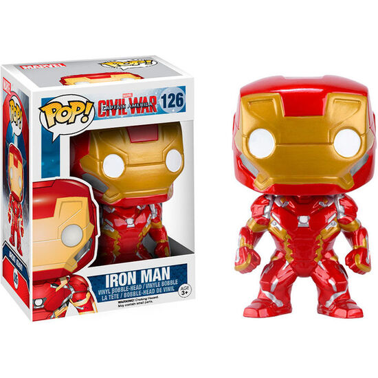 FIGURA POP MARVEL CIVIL WAR IRON MAN image 0