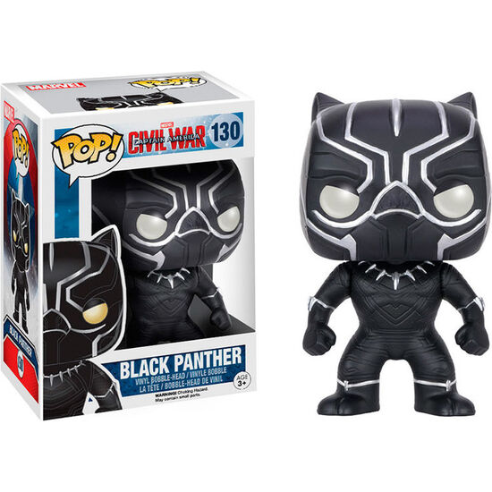 FIGURA POP MARVEL CIVIL WAR BLACK PANTHER image 0