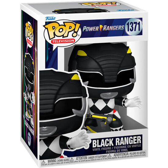 FIGURA POP POWER RANGERS 30TH ANNIVERSARY BLACK RANGER image 1