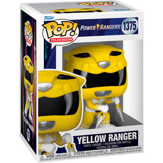 FIGURA POP POWER RANGERS 30TH ANNIVERSARY YELLOW RANGER image 1