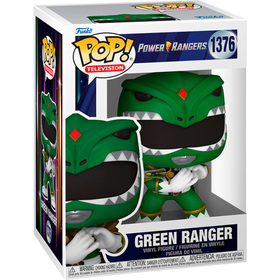 FIGURA POP POWER RANGERS 30TH ANNIVERSARY GREEN RANGER image 1