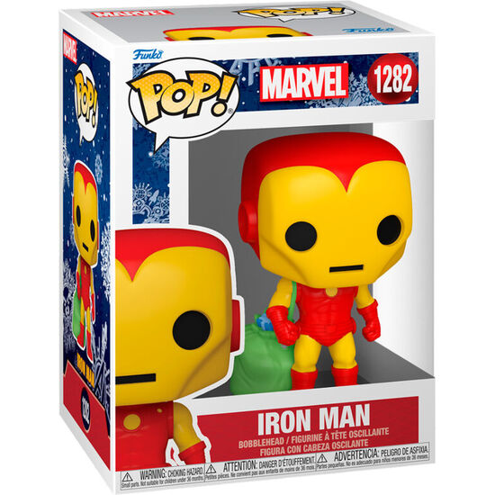 FIGURA POP MARVEL HOLIDAY IRON MAN image 1