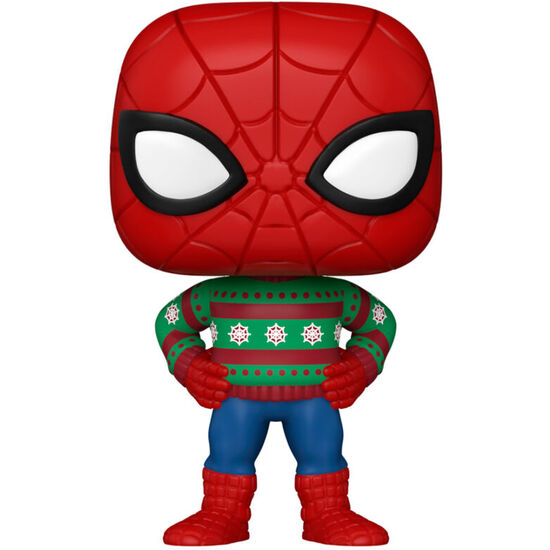 FIGURA POP MARVEL HOLIDAY SPIDERMAN image 0