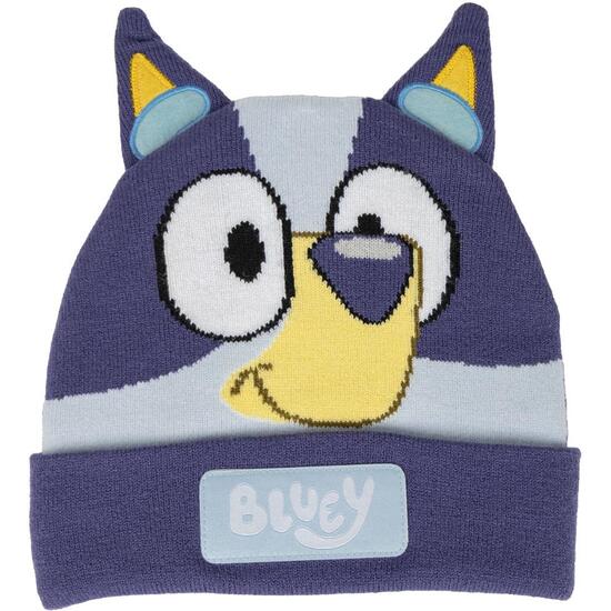 GORRO PUNTO APLICACIONES BLUEY image 0