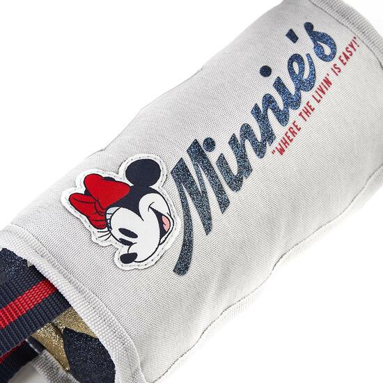 ESTUCHE PORTATODO 3 COMPARTIMENTOS MINNIE LIGHT GRAY image 4