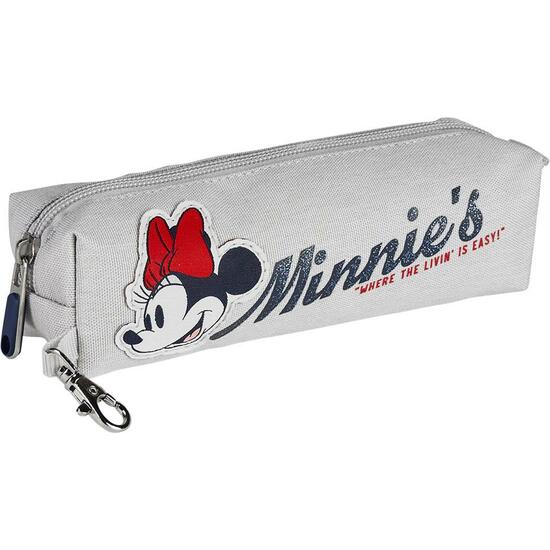 ESTUCHE PORTATODO MINNIE LIGHT GRAY image 0