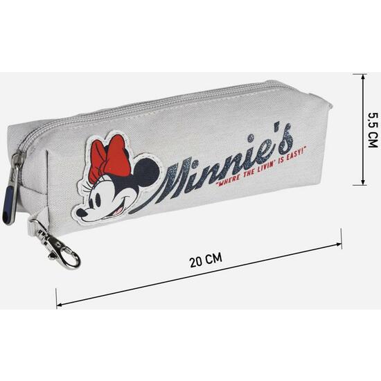 ESTUCHE PORTATODO MINNIE LIGHT GRAY image 3