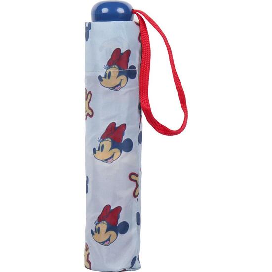 PARAGUAS MANUAL PLEGABLE ESCOLAR MINNIE RED image 1