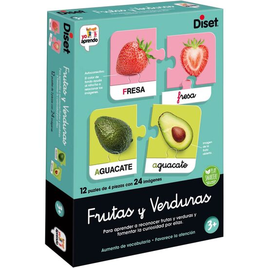 JUEGO YO APRENDO FRUTAS Y VERDURAS image 0