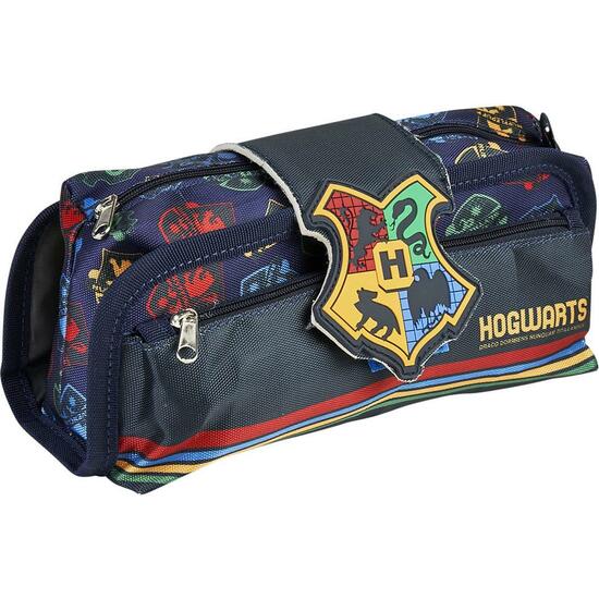 ESTUCHE PORTATODO VELCRO HARRY POTTER BLUE image 0