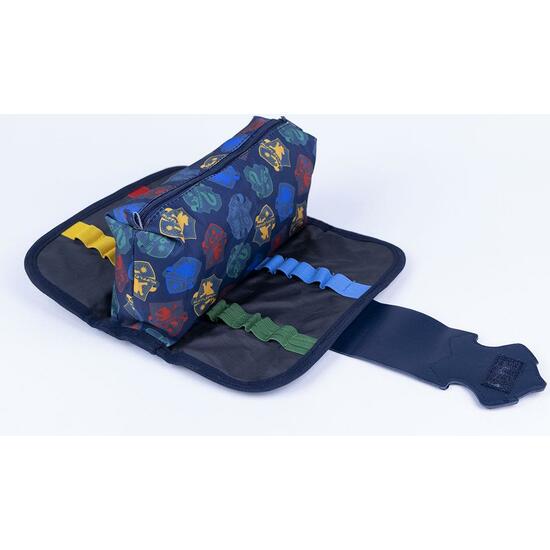 ESTUCHE PORTATODO VELCRO HARRY POTTER BLUE image 3