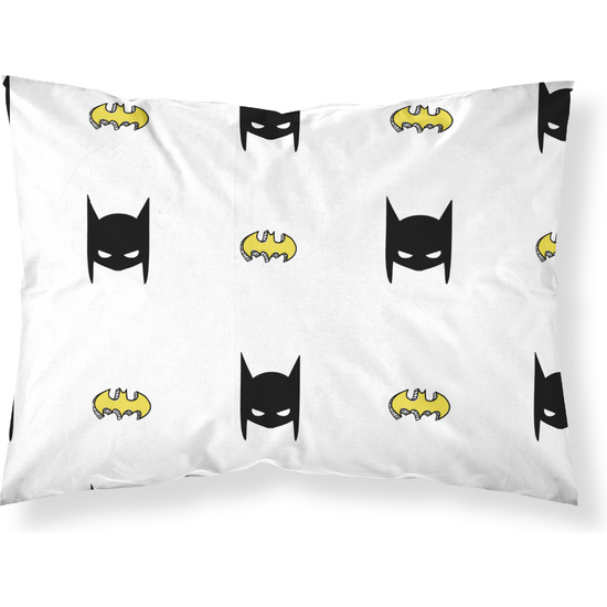 FUNDA DE ALMOHADA 100% ALGODÓN BATMASK CAMA DE 50X80CM. image 0