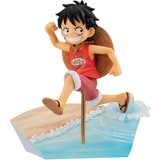 FIGURA D LUFFY MONKEY RUN RUN ONE PIECE 11,5CM image 2