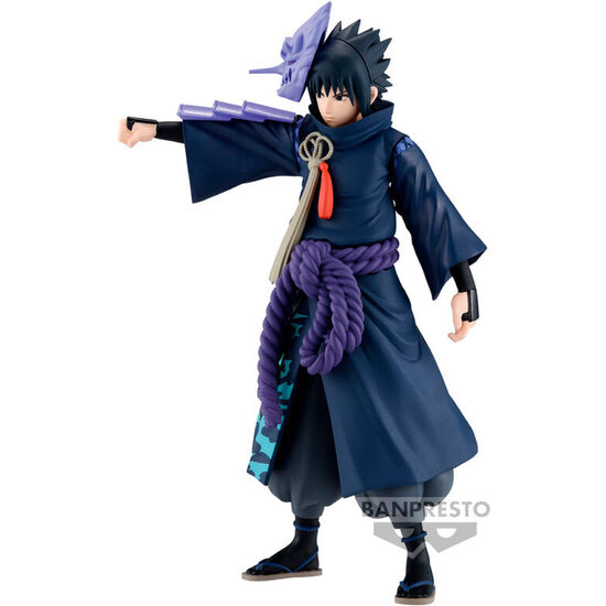 FIGURA SASUKE UCHIHA ANIMATION 20TH ANNIVERSARY COSTUME NARUTO SHIPPUDEN 16CM image 2