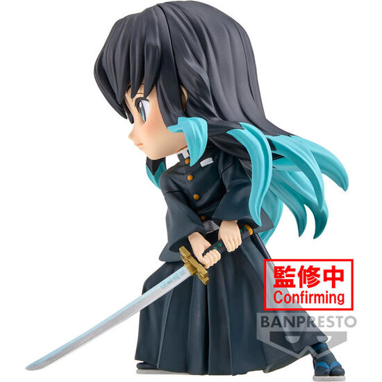 FIGURA MUICHIRO TOKITO II DEMON SLAYER KIMETSU NO YAIBA Q POSKET 14CM image 3