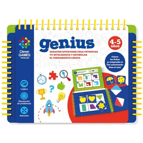 EDUCATIVO FORMATO PORTÁTIL GENIUS 4-5 AÑOS image 0
