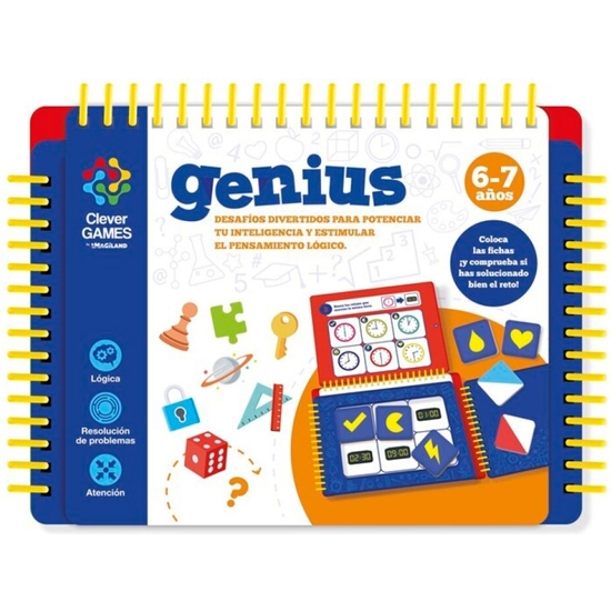 EDUCATIVO FORMATO PORTÁTIL GENIUS 6-7 AÑOS image 0
