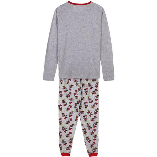 PIJAMA LARGO SINGLE JERSEY MINNIE GRAY image 1